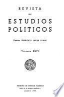 Revista de estudios políticos