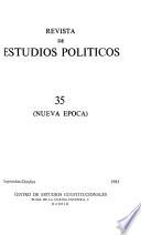 Revista de estudios políticos