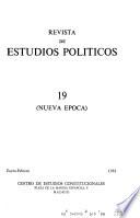 Revista de estudios políticos