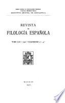 Revista de filología española