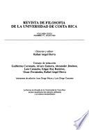 Revista de filosofía de la Universidad de Costa Rica