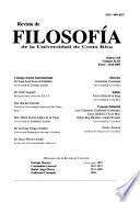 Revista de filosofía de la Universidad de Costa Rica