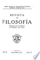 Revista de filosofía