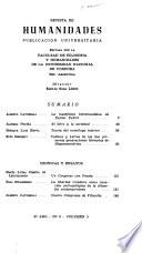 Revista de humanidades