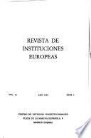Revista de instituciones europeas