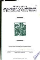 Revista de la Academia Colombiana de Ciencias Exactas, Físicas y Naturales