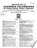 Revista de la Academia Colombiana de Ciencias Exactas, Físicas y Naturales