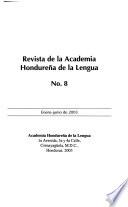 Revista de la Academia Hondureña de la Lengua