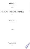 Revista de la Asociación Geológica Argentina