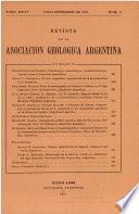 Revista de la Asociación Geológica Argentina