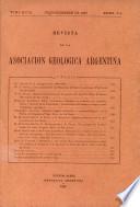 Revista de la Asociación Geológica Argentina