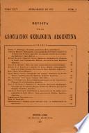 Revista de la Asociación Geológica Argentina