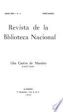 Revista de la Biblioteca Nacional