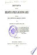 Revista de la Biblioteca publica de Buenos Aires