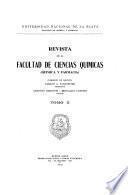 Revista de la Facultad de ciencias químicas (química y farmacia) ...