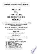 Revista de la Facultad de Derecho de México