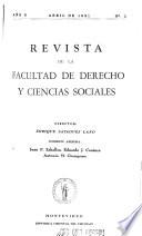 Revista de la Facultad de Derecho y Ciencias Sociales