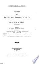 Revista de la Facultad de Letras y Ciencias