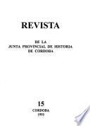 Revista de la Junta Provincial de Historia de Córdoba