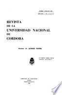 Revista de la Universidad Nacional de Cordoba