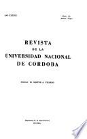 Revista de la Universidad Nacional de Córdoba