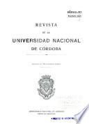 Revista de la Universidad Nacional de Cordoba