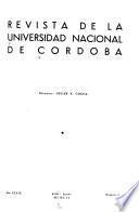 Revista de la Universidad Nacional de Córdoba