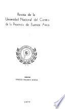 Revista de la Universidad Nacional del Centro de la Provincia de Buenos Aires