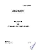Revista de lenguas extranjeras