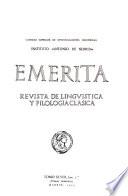 Revista de linguistica y filologia clasica