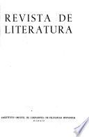 Revista de literatura