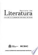 Revista de literatura