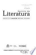 Revista de literatura