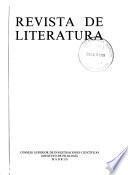 Revista de literatura