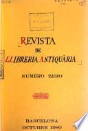 Revista de llibreria antiquària