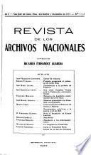Revista de los Archivos Nacionales