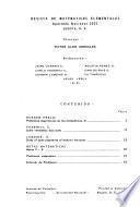 Revista de Matematicas Elementales