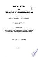 Revista de neuro-psiquiatría ...