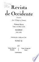 Revista de occidente