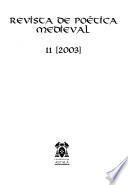 Revista de poética medieval