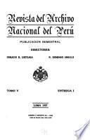 Revista del archivo nacional del Perú