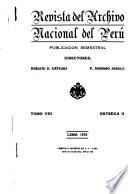 Revista del archivo nacional del Perú