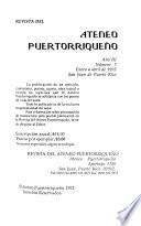Revista del Ateneo Puertorriqueño