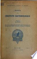 Revista del Instituto Bacteriológico del Departamento Nacional de Higiene