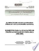 Revista Economía y sociedad