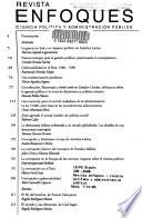 Revista enfoques