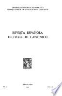 Revista española de derecho canónico