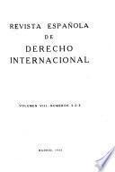 Revista española de derecho internacional