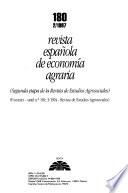 Revista española de economía agraria