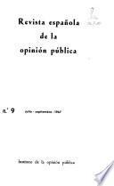 Revista española de la opinión pública